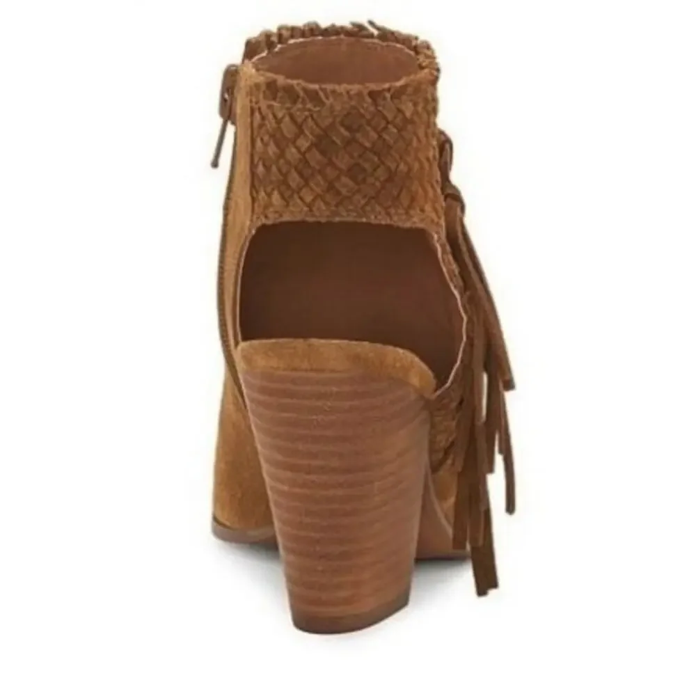 Lucky Brand‎ Ointlee Fringe Open Toe Bootie Sandal